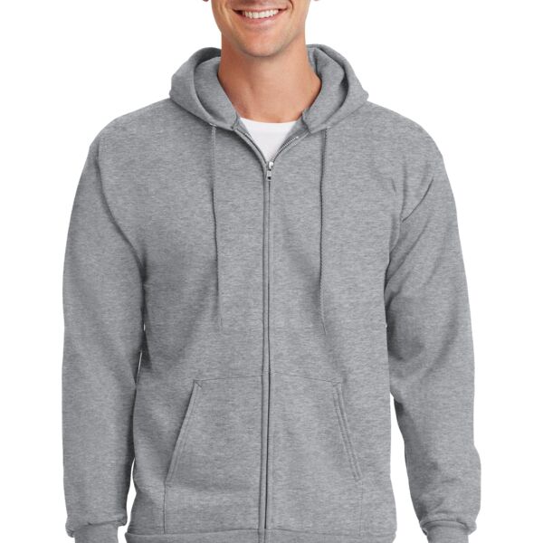 Essential Fleece Full Zip Hooded Sweatshirt Thumbnail