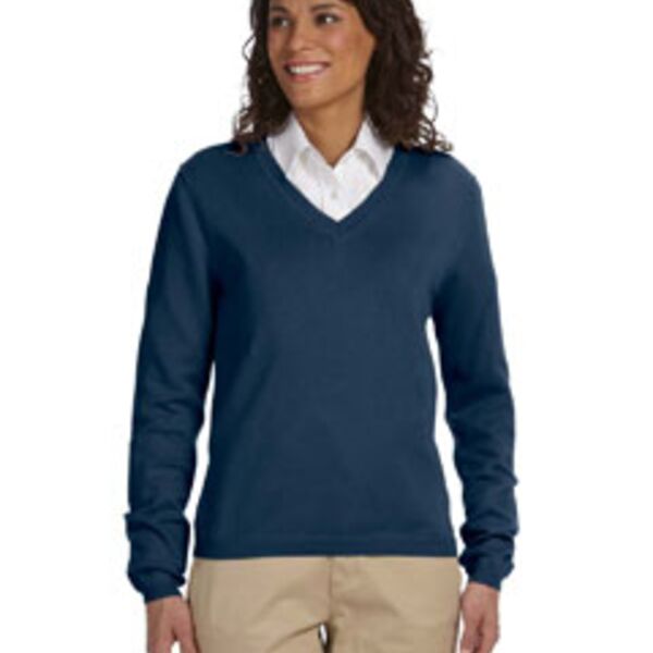 Ladies' V-Neck Sweater Thumbnail